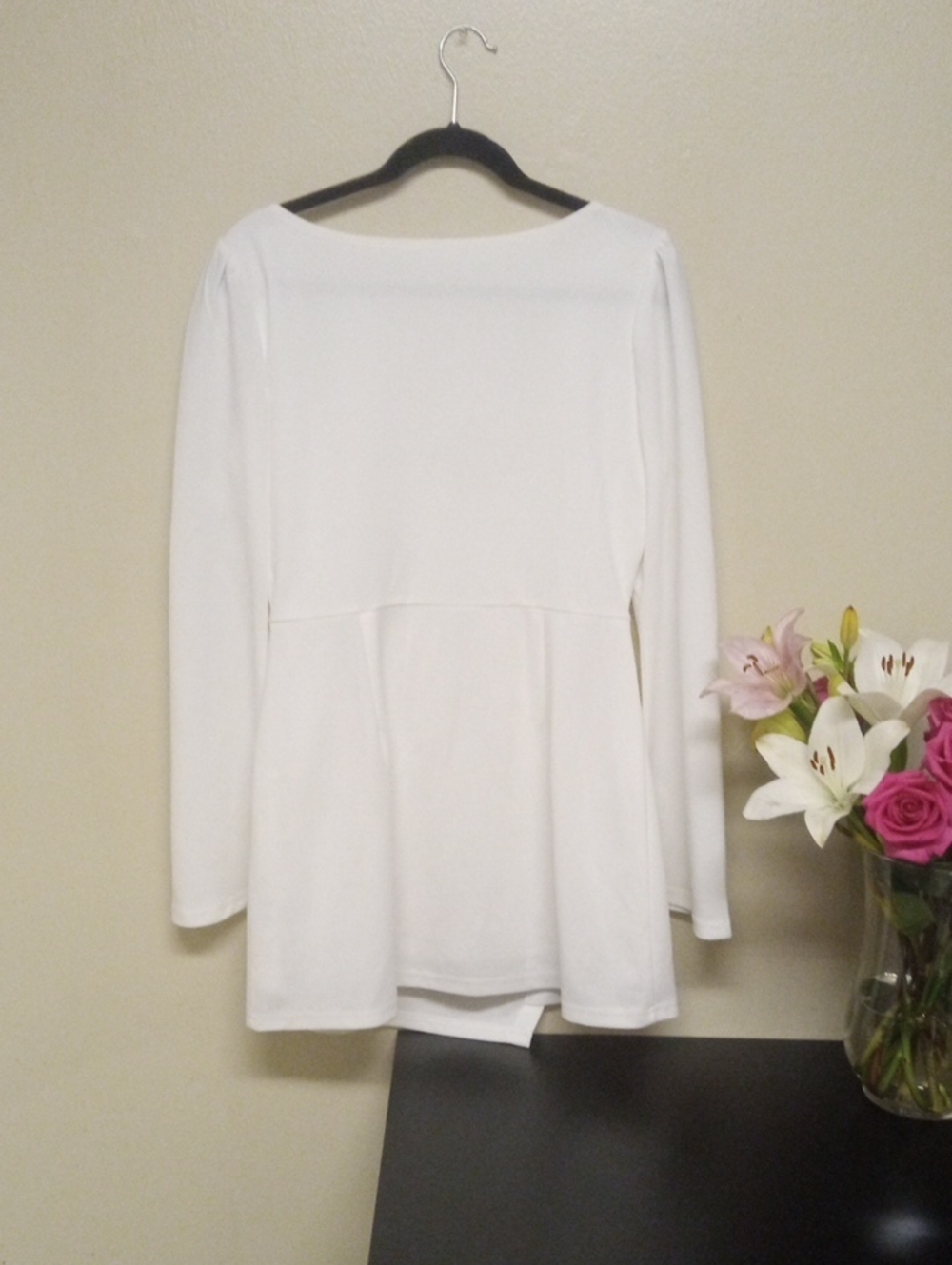 CIDER Asymmetrical Dress With Bow Rhinestone Size L - Picture 7 of 8